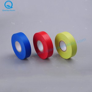 Präglad Fluoro PVC Garden Flagging Tape China Factory