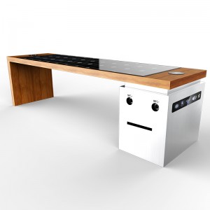 Solar Smart Bench Leverantör i Kina Högkvalitativ tillverkare