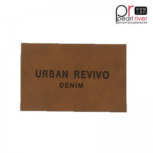 mode läder färgglada stort antal hangtag klistermärke