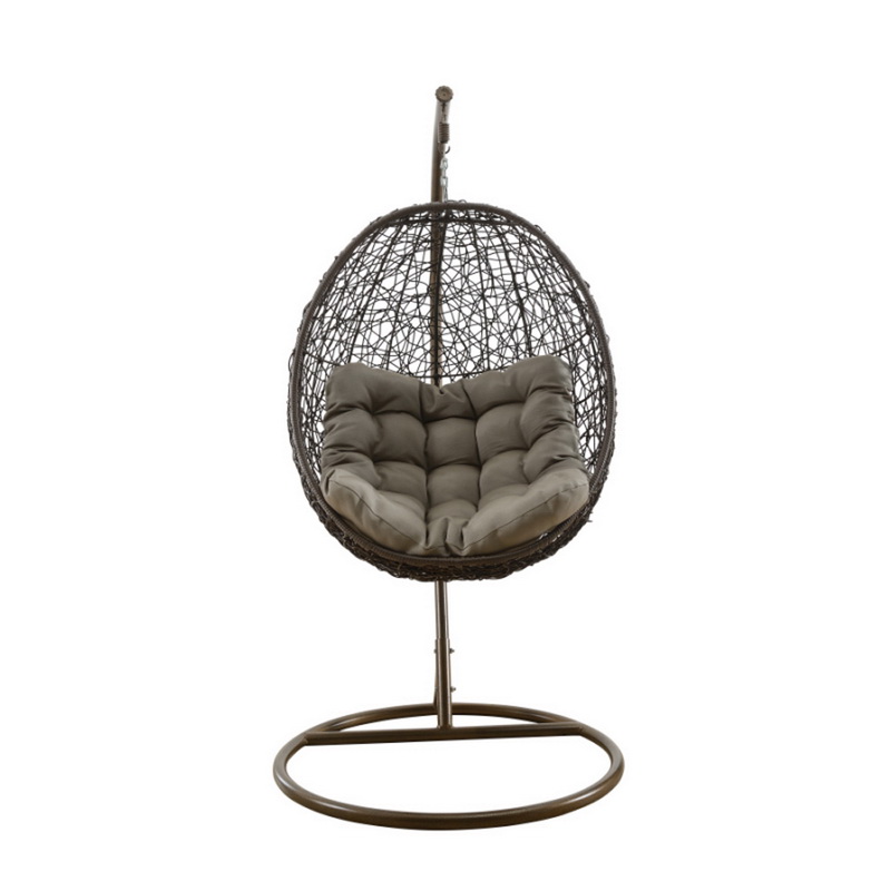 Modern Round Cane Double Outdoor Hanging Chair