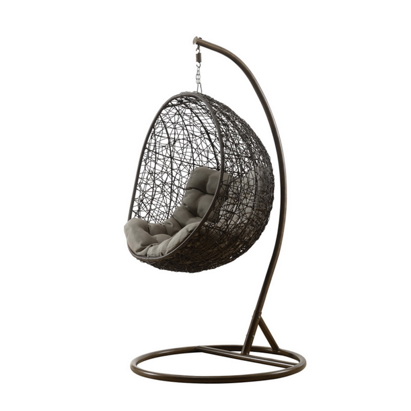 Modern Round Cane Double Outdoor Hanging Chair