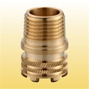 Mässingsinsats för PPR-tee