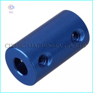 Quick Release Flexibel PU Gummi Spindel Käftaxel Körning L Koppling L095 med Klämma och Keyway