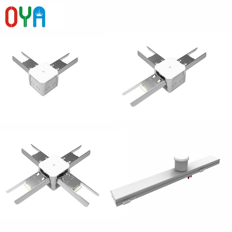 35W 1200MM LED Linear Trunking Light Fixtures with LR30 ° Beam Angle