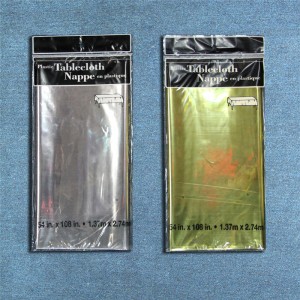 Folie Bordsskydd med metallfärg av metallfärg för bröllopsfest Firar semester