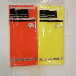 LDPE HDPE Custom Printed Table Cover Cloth Plastic Sheet For Table Mats