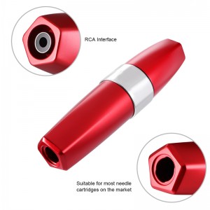 Stigma Professional High Quality Tattoo Hybrid Pen Lipsticker Formad Rotary Tattoo Machine Nålpatroner Pen med RCA Jack EM123