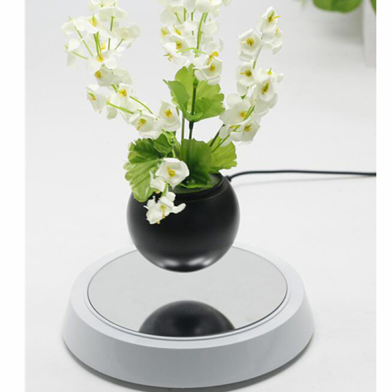 NY 360 roterande maglev flytande levitating luft damm planter potten bonsai