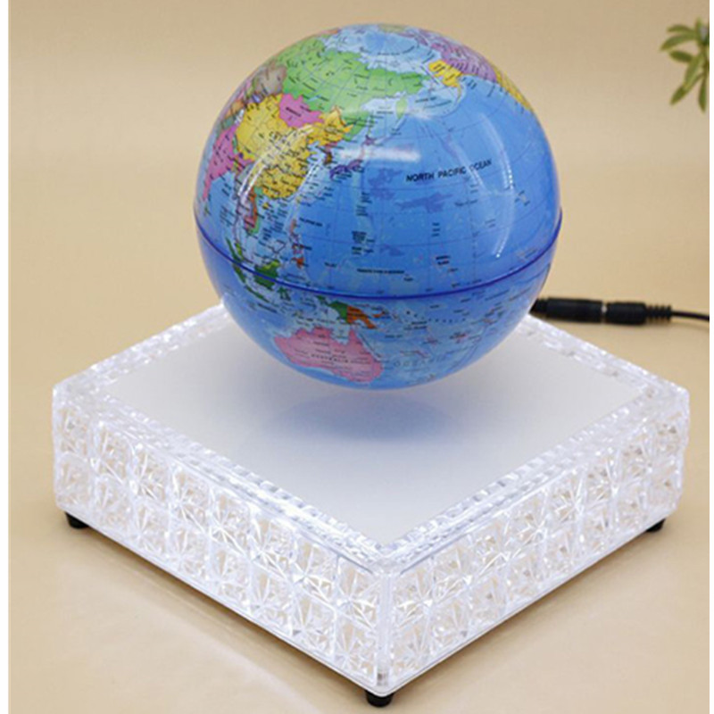 spining ledde kristall maglev levitate globe PA-0717-G flytande klot 6 tum 7 tum 8 tum