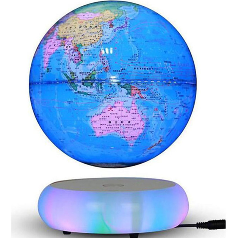 360 roterande maglev levitating levitate globe PA-0726 flytande bottenklot 6inch 7inch 8inch