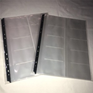 HIgh Transparency Namnkort Protector Pages