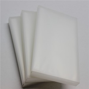 Transparent plast Album för olika storlekar