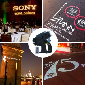 Gobo projektorlampa för utomhusbruk