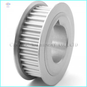 Custom Aluminium HTD remskiva 3m 25t Keyway