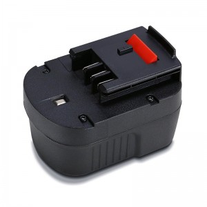 Ni-Cd 12V 1500 mAh batteriladdningsbatterier för Black \u0026 Decker A1712, A12, A12EX, FSB12, FSB120B, FSB120BX, BD-1204L, B-8315, BPT1047