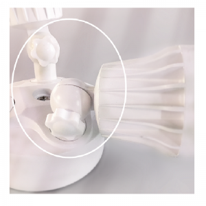 LED utomhusflödessäkerhetslampa med rörelsessensor, 30W, 3 huvud, vit, rörljus