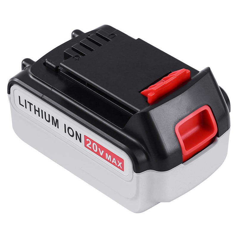 För Black u0026 Decker LB20, LBX20, LBX4020, LB2X4020 verktygsbatterier utbyte Li-ion 20V 6000mAh batteripaket