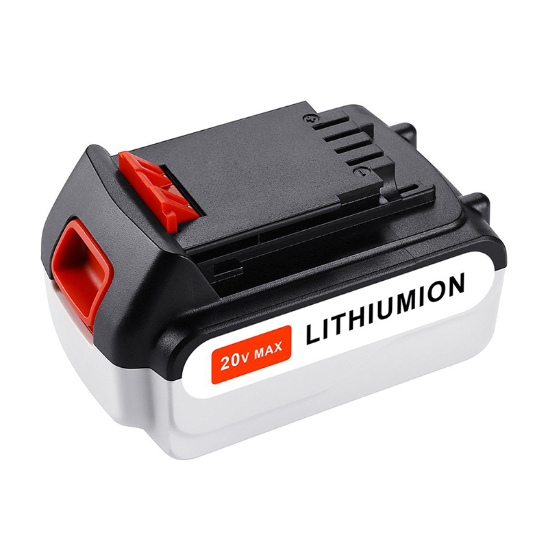 För Black u0026 Decker LB20, LBX20, LBX4020, LB2X4020 verktygsbatterier utbyte Li-ion 20V 6000mAh batteripaket