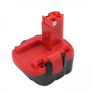 Ni-Cd-utbyte 12V 1700mAh elverktygsbatterier för Bosch BAT045, BAT049