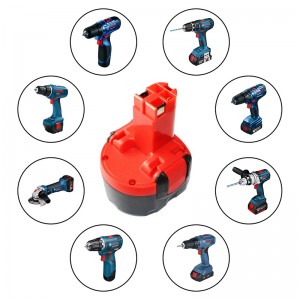 Bosch 2 607 335 587, 2 607 335 766 Ni-Cd 7.2V 1700mAh Byt batteripaket Elverktyg