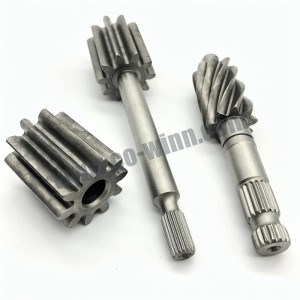 Anpassad CNC-bearbetning av aluminiumkugghjul Autodelar reservdelar efter försäljningsdelar