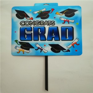 Grad reklam för barns semesterdekor och underhållande väsentliga gårdsskylt