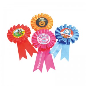 Bandemblem Morsdag Födelsedagsfest Använd stiftemblem med säkerhetsnål