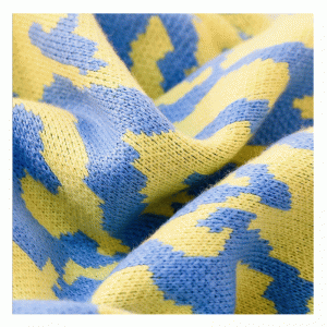 Plus Size Long Body Angora Ullvåg Jacquard Tjock Warm Knit Sweater Dress