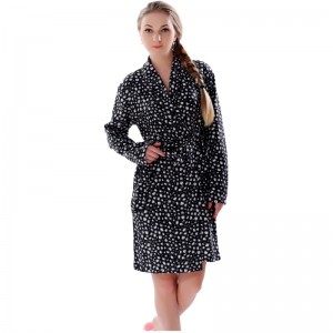 Kvinnor Kimono Robe Tryckt Pajama Badrock