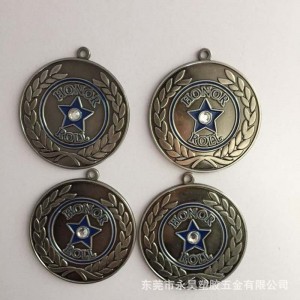 P043 metallmedaljong