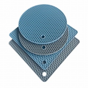 fashionabla pats Durable Silicone Drink Coasters gummi dryck mattor