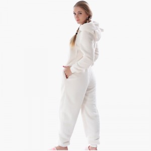 Kvinnor Vuxna Onesie Pyjamas Hooded With Animal Ears