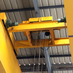 Dubbell Girder Kran med hissvagn