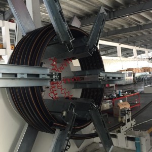 Kinesisk leverantör av HDPE gasrör med gul linje