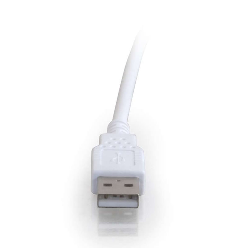 USB 2.0 En manlig till en kvinnlig förlängningskabel