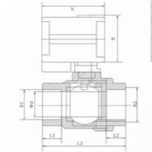 CKV20. serie med två-tråds motorventil