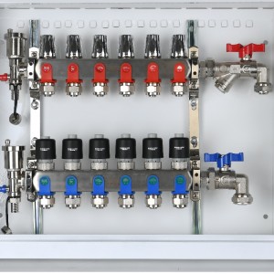 CDF30.1 Vattenmanifold i rostfritt stål