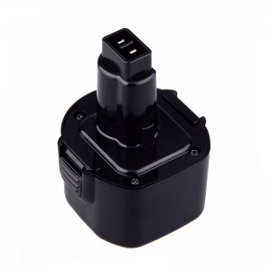 9,6V 1700mAh Ni-Cd laddningsbatteri för Dewalt DE9062, DW9061, DW9062