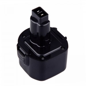 Konkurrerande 9,6V 2000mAh Ni-Cd Cordless Drill Battery Repair Pris för Dewalt DE9062, DW9061, DW9062