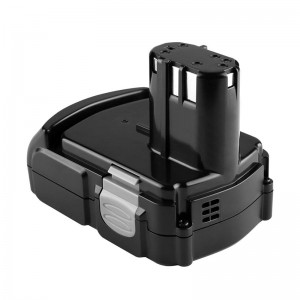 Li-ion 18V 1500mAh ersättningsborrbatteri för Hitach BCL1815, BCL1820