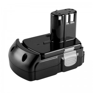 Li-ion 18V 2000mAh Repalcement Electric Drill Batterier för Hitach BCL1815, BCL1820