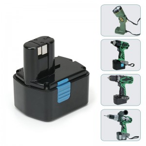 Bäst Köp Ni-Cd 14.4V 1500mAh Byta Batterier Uppladdningsbar Drill för Hitach EB14H, EB1424, EW1414