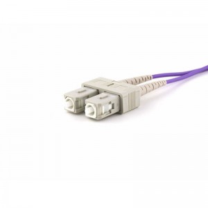 Multimode Duplex OM4 Fiber Optic Patch Cable (50/125) - LC till SC