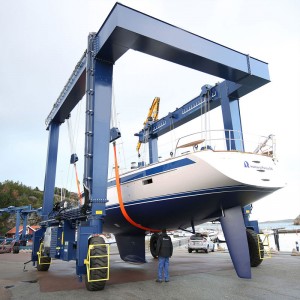 Båt och Yacht Handling Crane