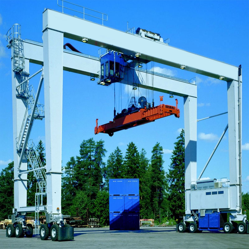 Gummi Däck Container Gantry Crane (RTG Crane)