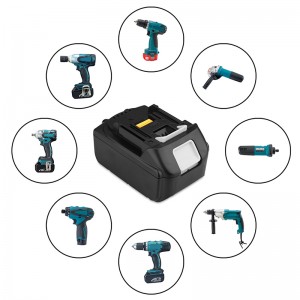 Li-ion 18V 4500mAh 15 battericeller för Makita BL1815, BL1820, BL1825