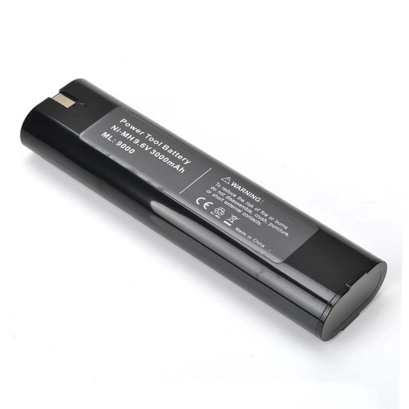 9.6V 3000mAh Ni-Mh Verktygsbytesbatterier för Makita 191681-2, 632007-4