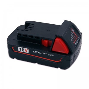 Li-ion 18V 1500mAh uppladdningsbara batteripaket för Milwaukee 48-11-1840 M18