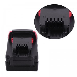 Litiumjon 18V 5000mAh Repalcement Uppladdningsbart Elverktyg Batteripaket för Milwaukee 48-11-1840 M18