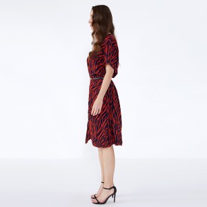 Prairie Chic Röd Striped Club Women Clothing 2019 Klänningar Women Party